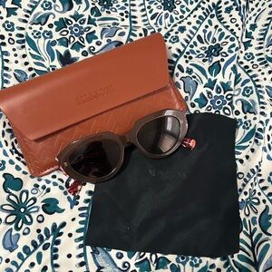 Missoni brown Cat-Eye Sunglasses with Brown Case